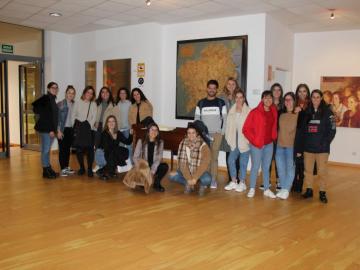 Visita de la Facultad de Ciencias de la Educación de Santiago
