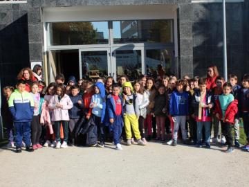 Visita del alumnado del C.Y.I.P. La Maía